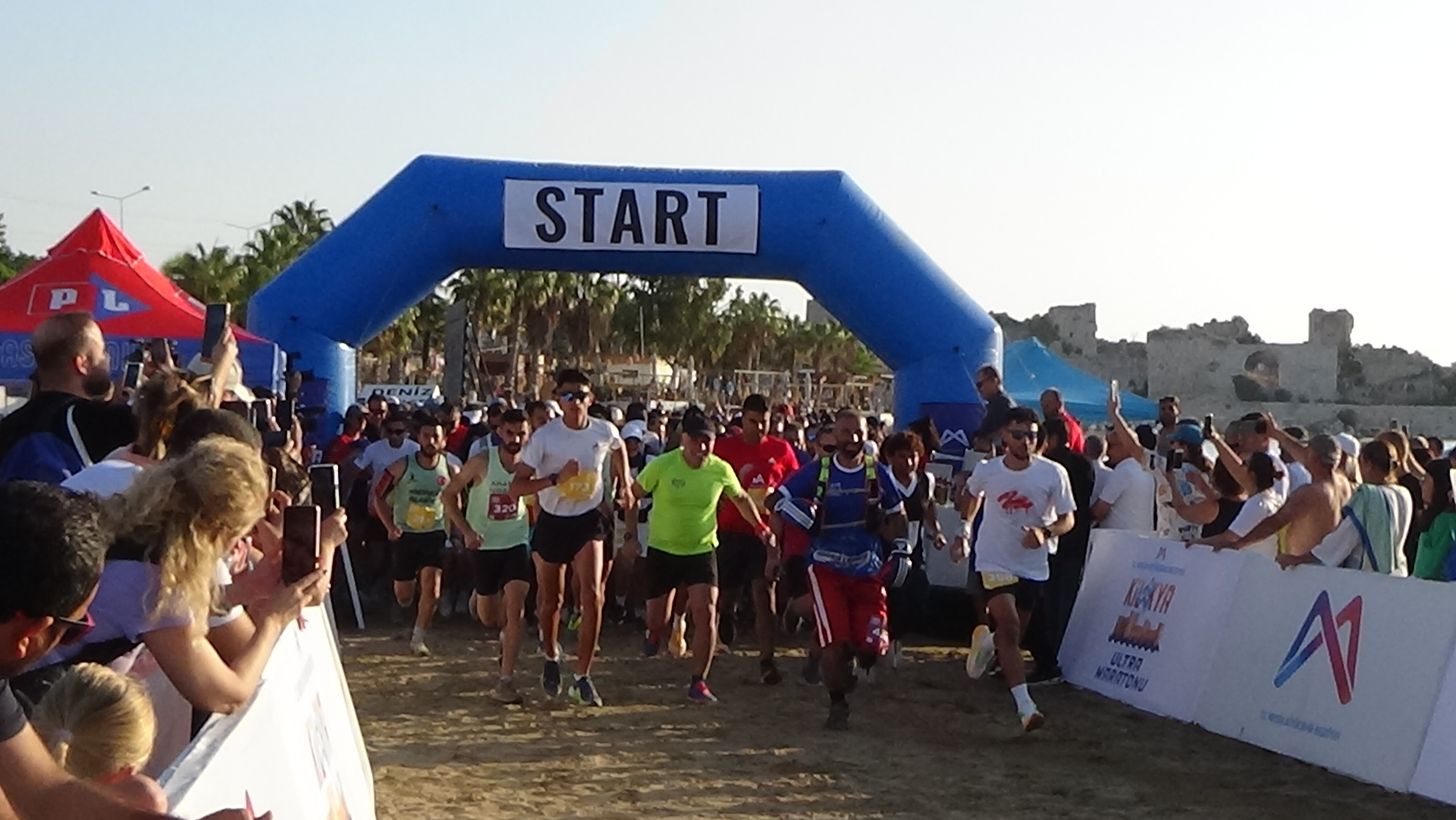 Mersin'de Uluslararası Kilikya Ultra Maratonu Başladı