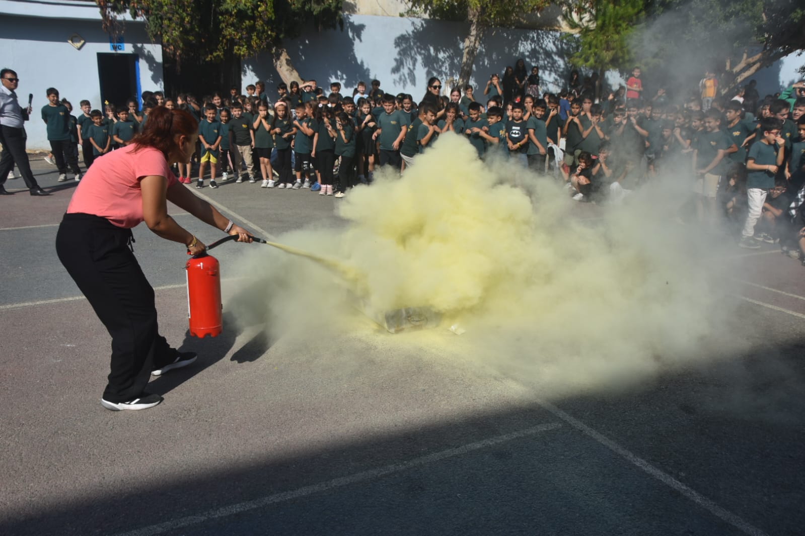 Mersin'de Deprem ve Yangın Tatbikatı