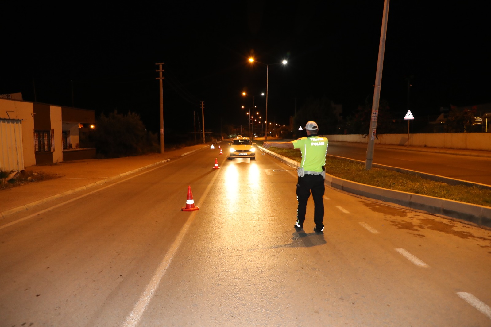 Mersin'de Dron Destekli Asayiş Uygulaması