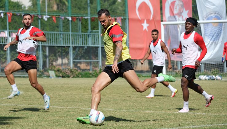 Mersin’de Hatayspor’un Sivasspor Maçı Hazırlıkları