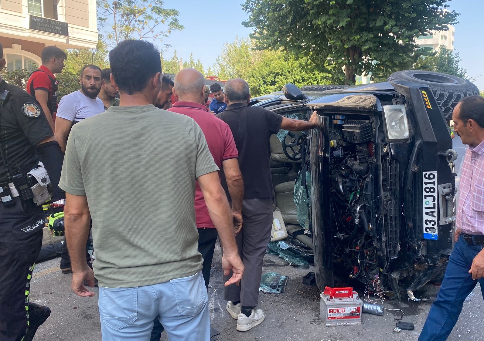 Mersin'de Trafik Kazası: 4 Yaralı