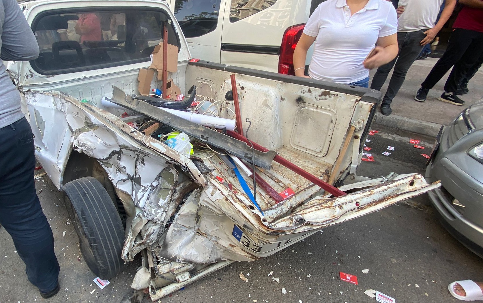 Mersin'de Trafik Kazası: 4 Yaralı