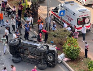 Mersin’de Trafik Kazası: 4 Yaralı