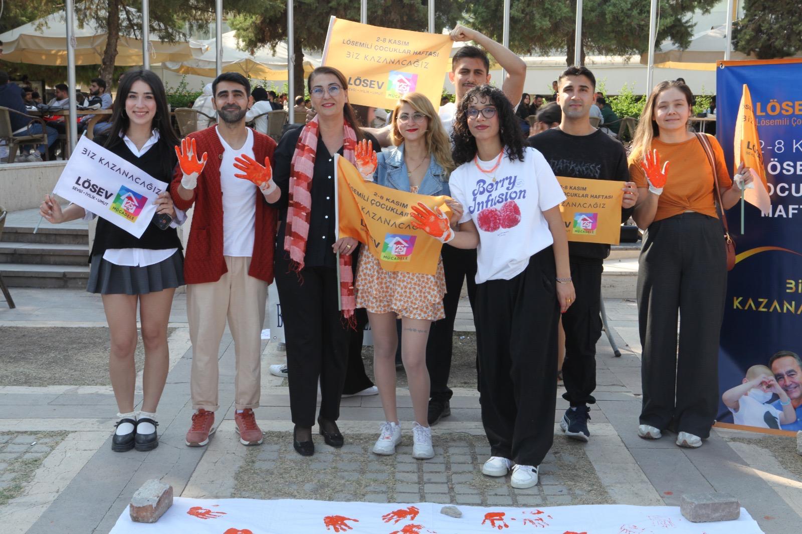 Mersin Üniversitesi'nde Lösemili Çocuklar Haftası Etkinliği