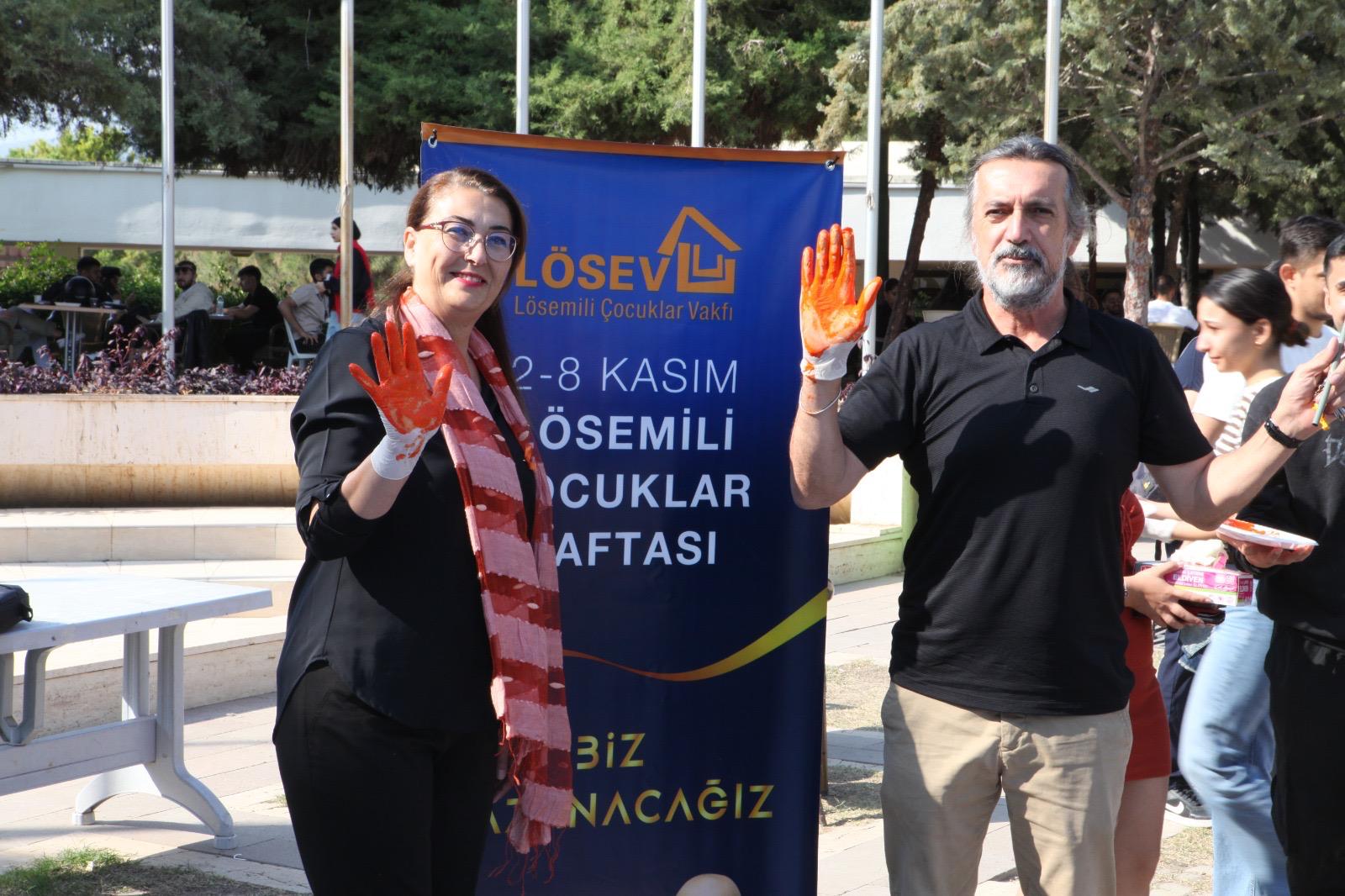 Mersin Üniversitesi'nde Lösemili Çocuklar Haftası Etkinliği