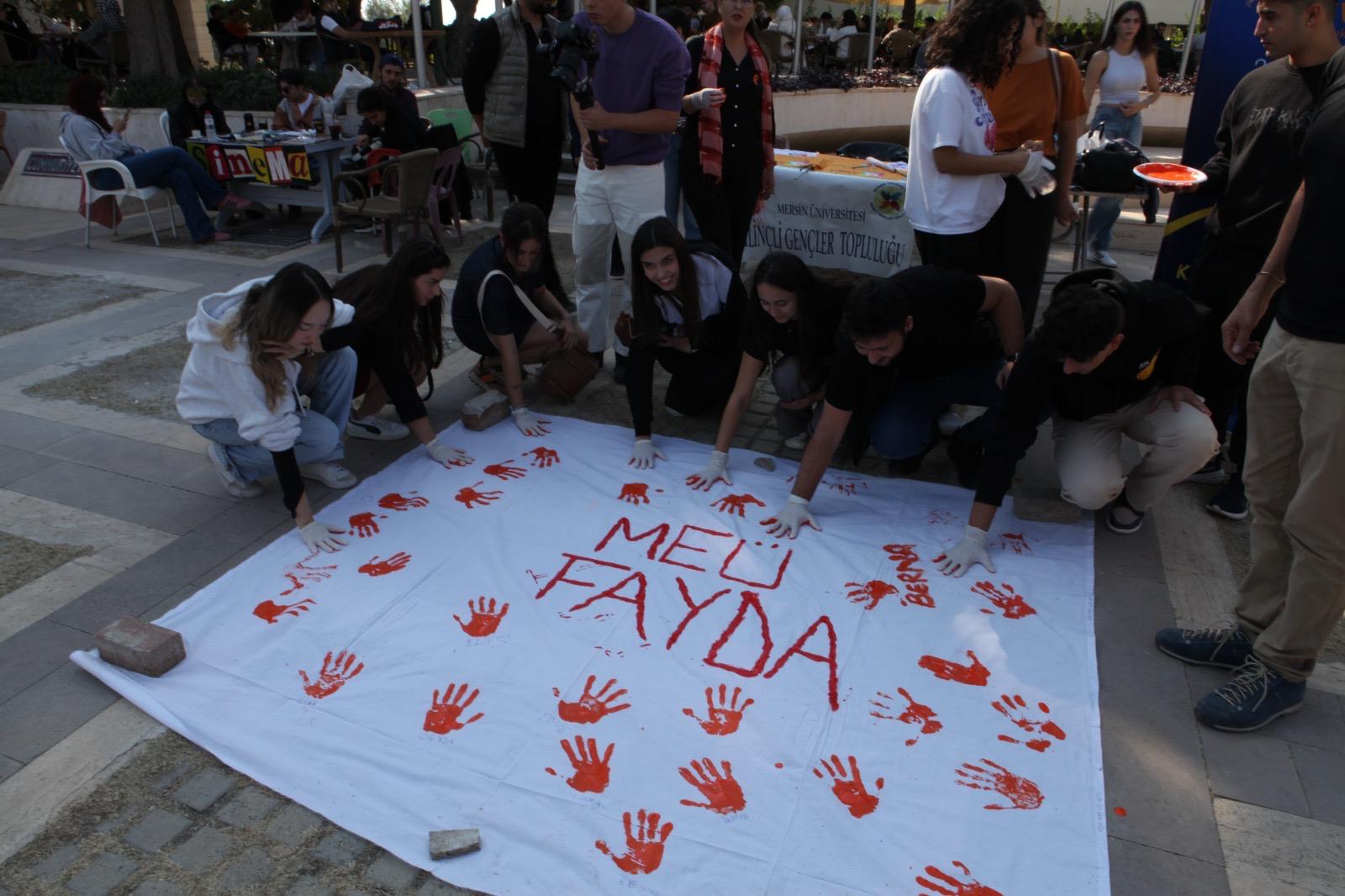 Mersin Üniversitesi'nde Lösemili Çocuklar Haftası Etkinliği