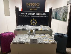 Mersin ve Adana’da Uyuşturucu Operasyonu: 33 Kilogram Esrar Ele Geçirildi