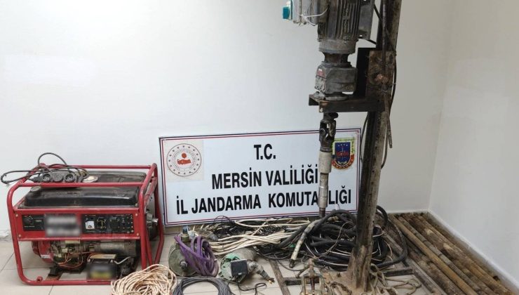 Mersin’de Kaçak Kazı Operasyonu: 5 Gözaltı