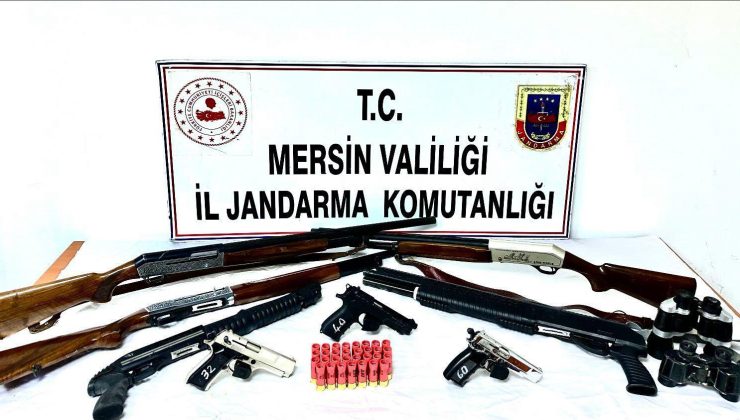 Mersin’de Silah Kaçakçılığı Operasyonu: 2 Şüpheli Tutuklandı