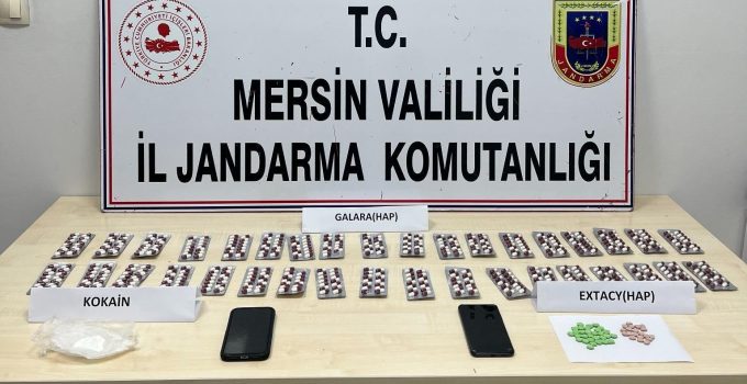 Mersin’de uyuşturucu ticareti iddiasıyla yakalanan 4 zanlıdan 1’i tutuklandı