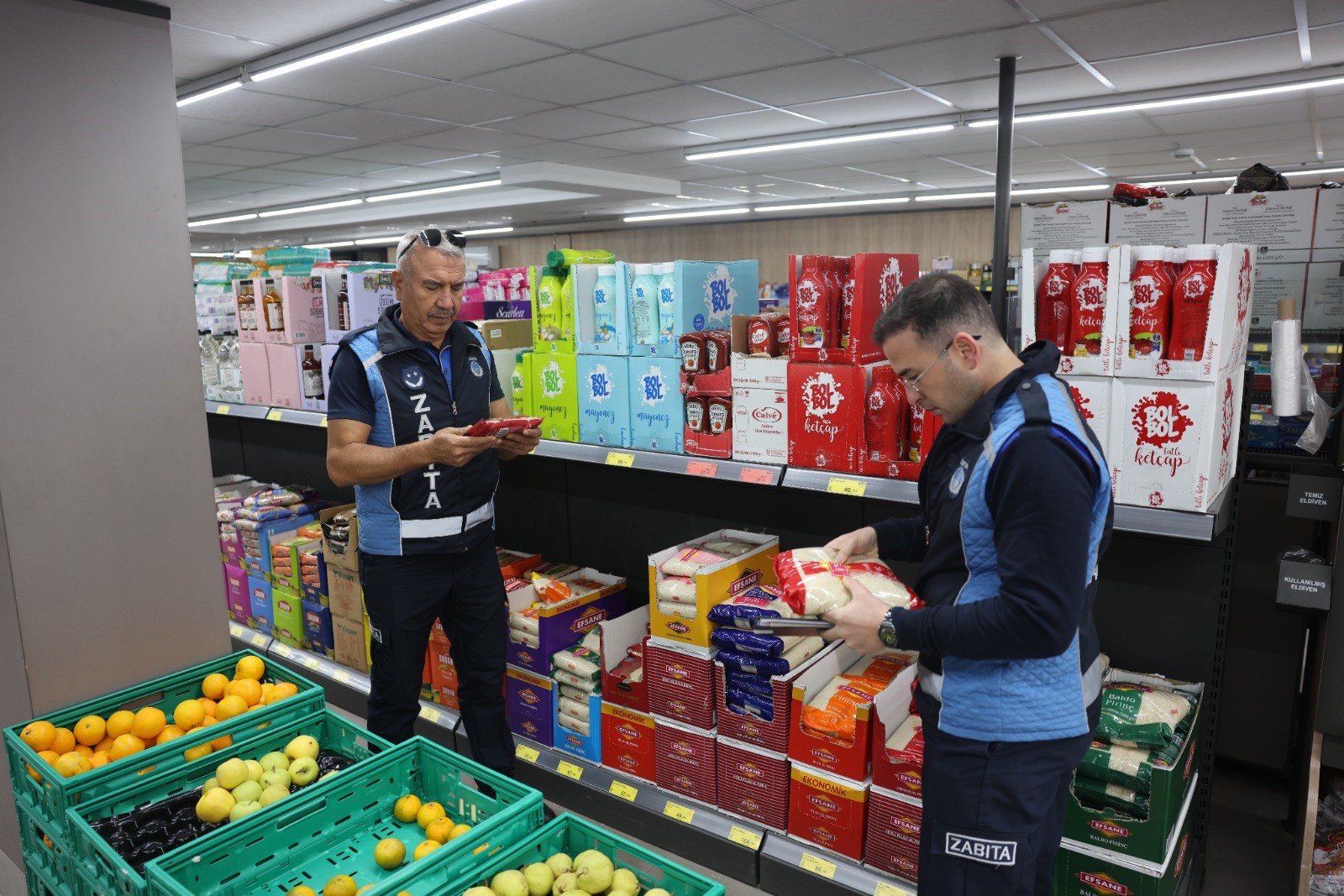 Mersin'de Zincir Market Denetimleri Başladı